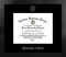 University of Iowa 11w x 8.5h Manhattan Black Single Mat Gold Embossed Diploma Frame with Bonus Campus Images Lithograph (value savings at $59)